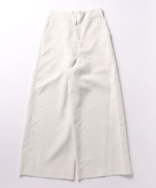 STRAWBERRY-FIELDS（ストロベリーフィールズ）の「ｱｼﾞｬｽﾄﾜｲﾄﾞﾊﾟﾝﾂ（その他パンツ・レディース・オフホワイト/ブラック/カーキ/ピンクベージュ・2/1）」の14枚目の写真