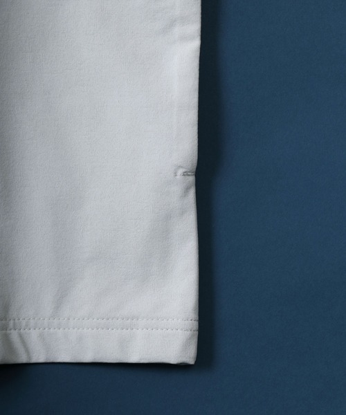 ANPAS（アンパス）の「Plain Color T-Shirt with Pocket/ポケット付き 無地 Ｔシャツ 半袖 メンズ レディース 速乾 UVカット（Tシャツ/カットソー・メンズ・スミクロ/ネイビー/ライトグレー/サックスブルー・M/L/LL）」の13枚目の写真