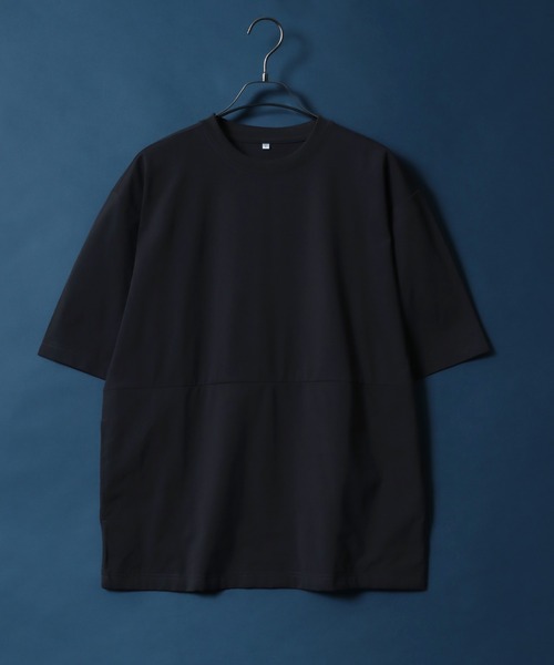 ANPAS（アンパス）の「Plain Color T-Shirt with Pocket/ポケット付き 無地 Ｔシャツ 半袖 メンズ レディース 速乾 UVカット（Tシャツ/カットソー・メンズ・スミクロ/ネイビー/ライトグレー/サックスブルー・M/L/LL）」の18枚目の写真