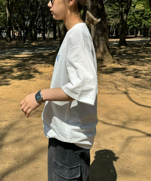 Franklin Climbing（フランクリンクライミング）の「【Franklin Climbing】ラブラドゥードル＆e-bike半袖Tee（Tシャツ/カットソー・メンズ・ブラック/ライトグレー/ホワイト/ネイビー・X-LARGE/LARGE/MEDIUM）」の8枚目の写真