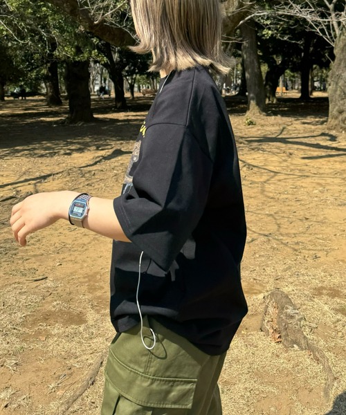 Franklin Climbing（フランクリンクライミング）の「【Franklin Climbing】ラブラドゥードル＆e-bike半袖Tee（Tシャツ/カットソー・メンズ・ブラック/ライトグレー/ホワイト/ネイビー・X-LARGE/LARGE/MEDIUM）」の15枚目の写真