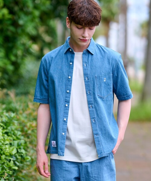 DRESSTERIOR(ドレステリア)の「◆【セットアップ可】【ロングセラー】ライトデニムシャツ(シャツ/ブラウス・メンズ・ブルー/ネイビー・90/91/92/94)」の13枚目の写真