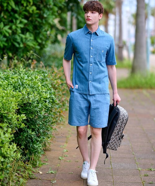 DRESSTERIOR(ドレステリア)の「◆【セットアップ可】【ロングセラー】ライトデニムシャツ(シャツ/ブラウス・メンズ・ブルー/ネイビー・90/91/92/94)」の17枚目の写真