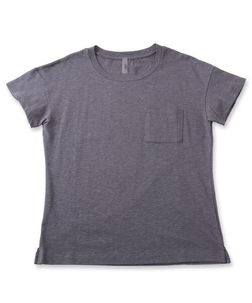 GALLEST(ギャレスト)の「Sacre ワンマイルTシャツ(Tシャツ/カットソー・レディース・チャコールグレー/ホワイト/ブラック・38)」の9枚目の写真
