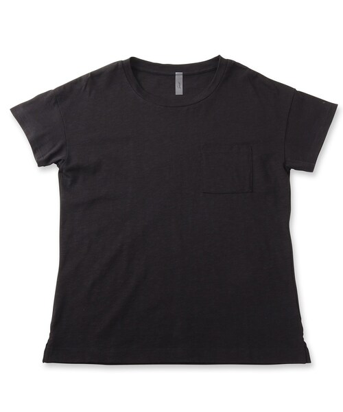 GALLEST(ギャレスト)の「Sacre ワンマイルTシャツ(Tシャツ/カットソー・レディース・チャコールグレー/ホワイト/ブラック・38)」の11枚目の写真