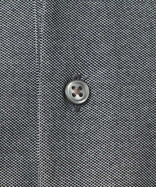 green label relaxing（グリーンレーベルリラクシング）の「DUADRY CLEAN バーズアイ カッタウェイ ポロシャツ -吸水速乾・抗菌-（ポロシャツ・メンズ・ライトグレー/ダークグレー/ロイヤルブルー/ネイビー・S/M/L/XL）」の16枚目の写真