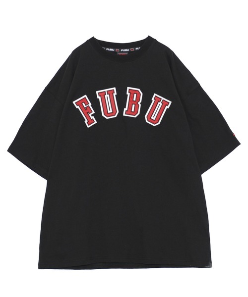 FUBU（ フブ）の「FUBU フブ ブランド カレッジ ロゴ ワッペン 刺繍 アメカジ 半袖 Tシャツ ティーシャツ（Tシャツ/カットソー・メンズ・グリーン/ホワイト/ブラック/パープル・L/M/XXL/XL）」の14枚目の写真