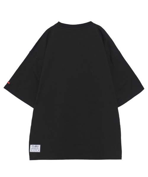 FUBU（ フブ）の「FUBU フブ ブランド カレッジ ロゴ ワッペン 刺繍 アメカジ 半袖 Tシャツ ティーシャツ（Tシャツ/カットソー・メンズ・グリーン/ホワイト/ブラック/パープル・L/M/XXL/XL）」の15枚目の写真