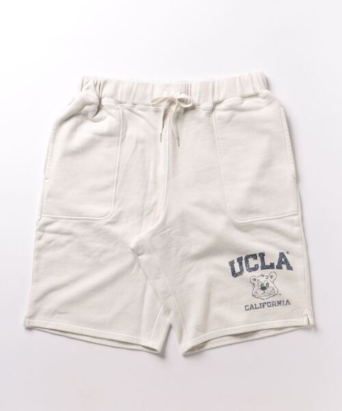 UCLA(ユーシーエルエー)の「【UCLA】裏毛ショーツ(スウェットパンツ・メンズ・ブラック/ベージュ/ネイビー/ホワイト系その他・3/2)」の2枚目の写真