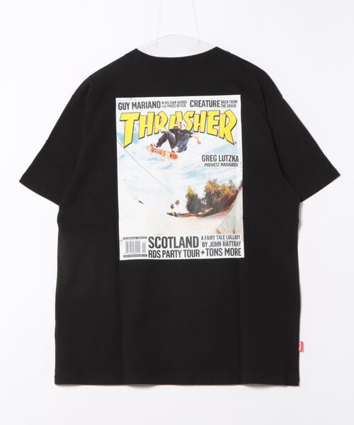 THRASHER(スラッシャー)の「【THRASHER】別注フォトプリントTシャツ(Tシャツ/カットソー・メンズ・ベージュ/ブラック・M/L/XL)」の3枚目の写真