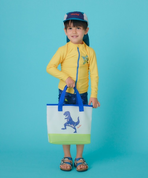 HAKKA KIDS（ハッカキッズ）の「[水着･スイム]スパンコール入りアップリケ プールバッグ（トートバッグ・キッズ・パープル/ブルー・FREE）」の10枚目の写真