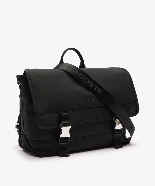 LACOSTE（ラコステ）の「コメ タブレットポケットショルダーバッグ（メッセンジャーバッグ・メンズ・ブラック・FREE）」の5枚目の写真