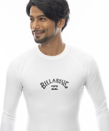 BILLABONG（ビラボン）の「BILLABONG メンズ ROUND NECK LS ラッシュガード 【2024年春夏モデル】/ビラボン長袖ロゴラッシュガード(水着)（ラッシュガード・メンズ）」