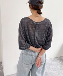 ラメTシャツ
