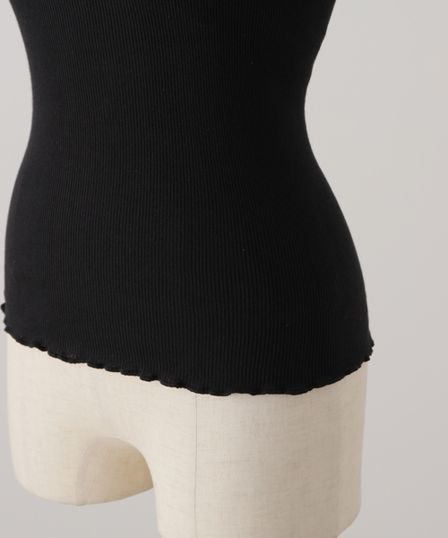 SLOBE IENA（スローブイエナ）の「PALM/パーム SLOBE別注 2SETキャミソール（キャミソール・レディース・ブラック/ベージュ・FREE）」の13枚目の写真