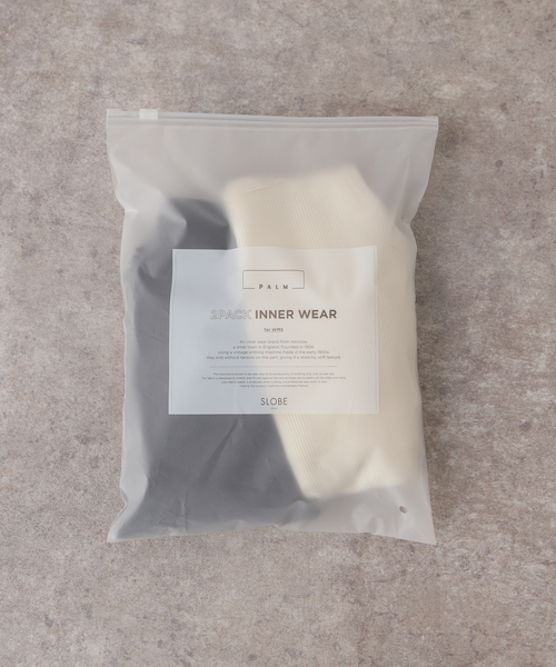 SLOBE IENA（スローブイエナ）の「PALM/パーム SLOBE別注 2SETキャミソール（キャミソール・レディース・ブラック/ベージュ・FREE）」の18枚目の写真