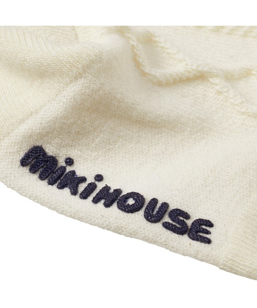 MIKI HOUSE（ミキハウス）の「ケーブル織り柄タイツ（タイツ/ストッキング・キッズ・ホワイト/ネイビー・100cm/130cm/80ｃｍ/90cm/120cm/110cm）」の6枚目の写真