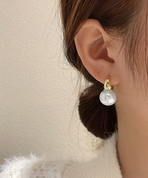 Miniministore（ミニミニストア）の「人魚の涙 パールピアス レディース 上品（ピアス（両耳用）・レディース・ゴールド・FREE）」の12枚目の写真