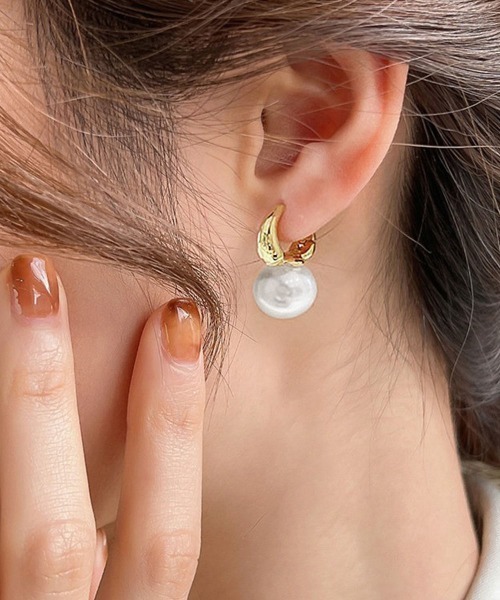 Miniministore（ミニミニストア）の「人魚の涙 パールピアス レディース 上品（ピアス（両耳用）・レディース・ゴールド・FREE）」の10枚目の写真