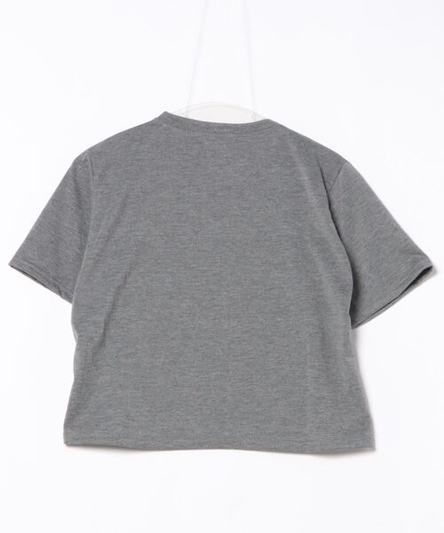 VIBGYOR(ヴィブジョー)の「【MASHIRO】ショートTシャツ BEAUTIFUL(Tシャツ/カットソー・レディース・グレー・FREE)」の2枚目の写真