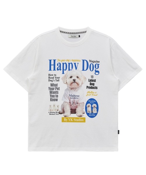 WaiKei(ワイケイ)の「【UNISEX】Wai Kei/マルチーズマガジンT(Tシャツ/カットソー・メンズ・ネイビー/ホワイト/ブラック・LARGE/MEDIUM)」の19枚目の写真