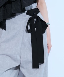 Mystrada リボン付きゆるパンツ 34 Mystrada リボン付きゆるパンツ 34