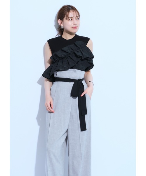 Mystrada（マイストラーダ）の「アシメリボンパンツ（その他