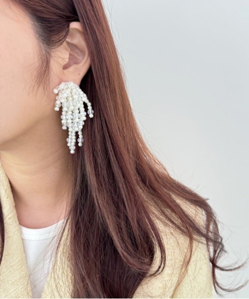 特割／まとめ割】049P フラワーピアス、089P 爪留め3mmパールピアス 特