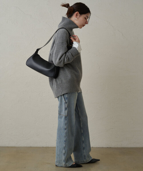 LOUNGEDRESS（ラウンジドレス）の「WOOLタートルニット（ニット/セーター・レディース・レッド/オフホワイト/グレー/ブラック・FREE）」の18枚目の写真