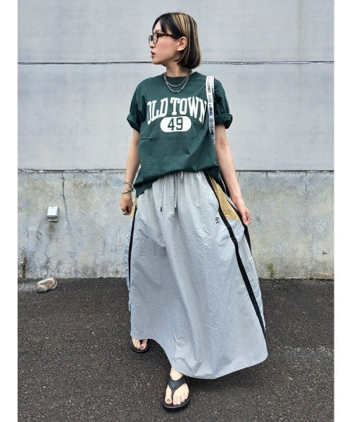 セール】【UMBRO】ナイロンマキシスカート（スカート）｜UMBRO