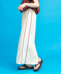 サイドラインジャージスカート