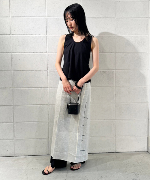 Plage BASERANGE／ベースレンジWRAP PAGEスカート BASERANGE/ベースレンジ WRAP PAGE スカート（その他スカート