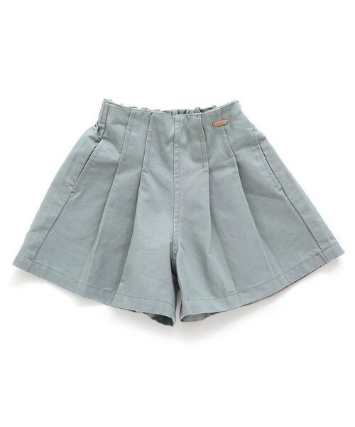 Seraph(セラフ)の「タックデザインショートパンツ(その他パンツ・キッズ・チェック/ミント/ネイビー/ブラウン・80/90/100/110/120/130/140)」の2枚目の写真