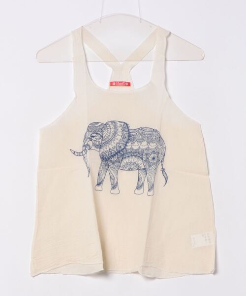 チャイハネ(チャイハネ)の「【チャイハネ】エレスルタンクトップ(タンクトップ・レディース・ブラック/ブラウン/ネイビー・FREE)」の3枚目の写真