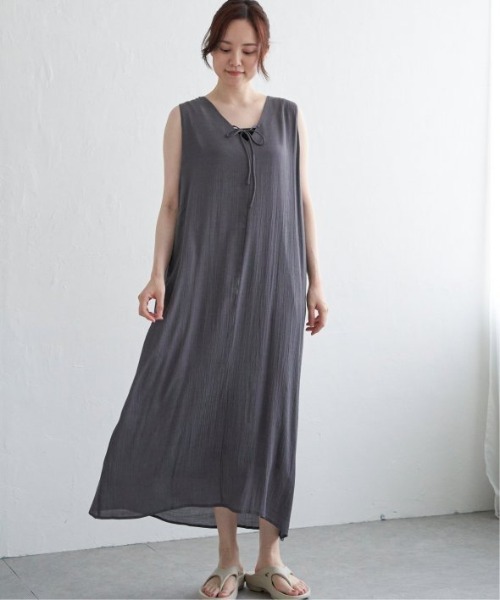 LBC（エルビーシー）の「RTスラブ2WAYリボンワンピース（ワンピース・レディース・チャコールグレー/レッド/ブラック・M）」の17枚目の写真