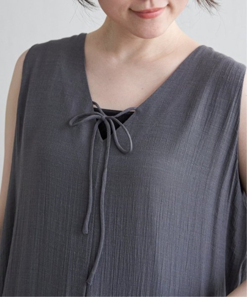 LBC（エルビーシー）の「RTスラブ2WAYリボンワンピース（ワンピース・レディース・チャコールグレー/レッド/ブラック・M）」の16枚目の写真