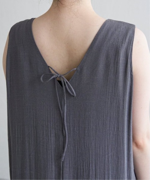 LBC（エルビーシー）の「RTスラブ2WAYリボンワンピース（ワンピース・レディース・チャコールグレー/レッド/ブラック・M）」の8枚目の写真