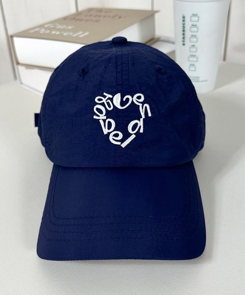 CRB（シーアールビー）の「ロゴハートキャップ（キャップ・レディース・オフホワイト/ブラック/ネイビー/ベージュ・F）」の11枚目の写真