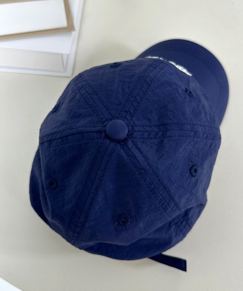 CRB（シーアールビー）の「ロゴハートキャップ（キャップ・レディース・オフホワイト/ブラック/ネイビー/ベージュ・F）」の8枚目の写真