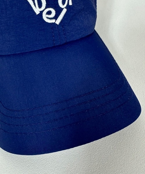 CRB（シーアールビー）の「ロゴハートキャップ（キャップ・レディース・オフホワイト/ブラック/ネイビー/ベージュ・F）」の6枚目の写真