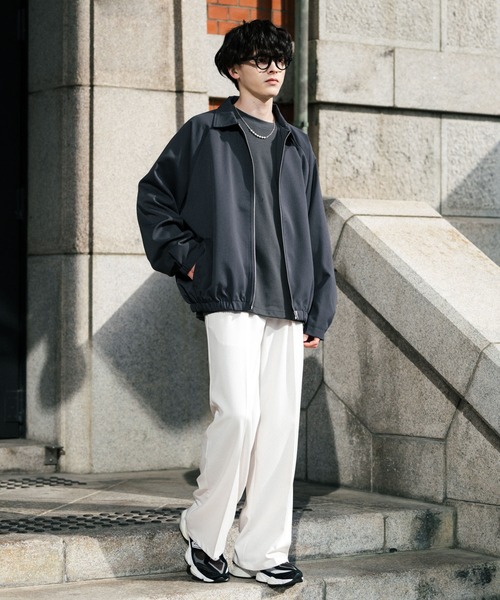 オーバーサイズドルマンスリーブショートブルゾン（ブルゾン）｜Rocky