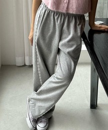 by muni:r | レースラインスウェットパンツ(スウェットパンツ)
