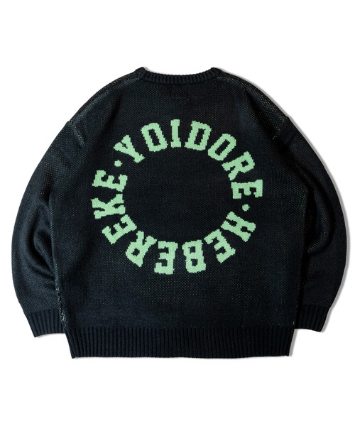 JACKROSE（ジャックローズ）の「YOIDORE 酔虎ｼﾞｬｶﾞｰﾄﾞﾆｯﾄ（ニット/セーター・メンズ・ベージュ/ブラック・M/L/XL）」の3枚目の写真