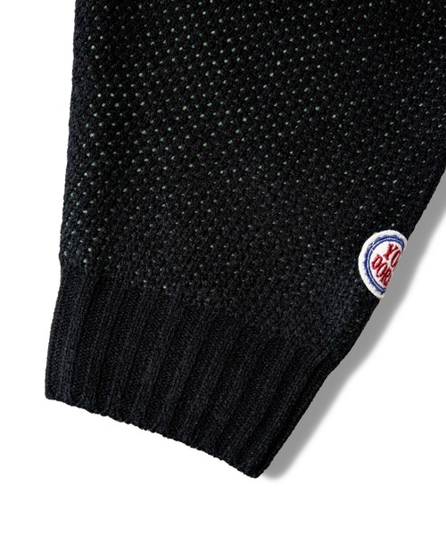 JACKROSE（ジャックローズ）の「YOIDORE 酔虎ｼﾞｬｶﾞｰﾄﾞﾆｯﾄ（ニット/セーター・メンズ・ベージュ/ブラック・M/L/XL）」の8枚目の写真