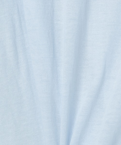 JEANASIS(ジーナシス)の「シアーテンジクJUSTロンTEE/144144(Tシャツ/カットソー・レディース・イエロー/ホワイト/ブラック/ライトブルー・FREE)」の12枚目の写真