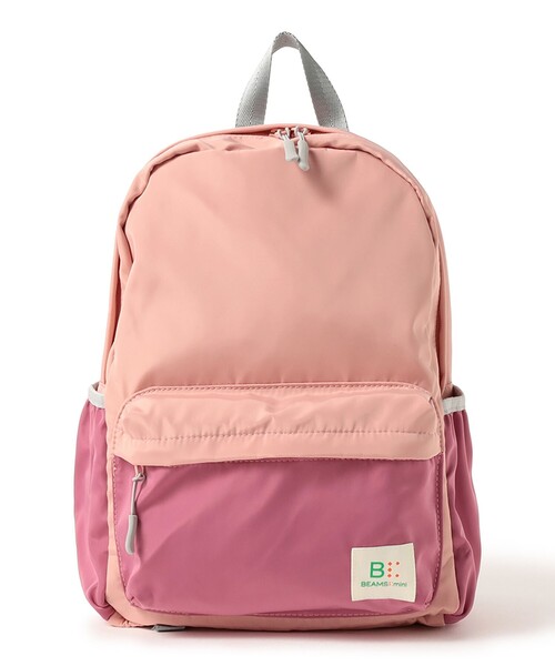 BEAMS mini（ビームスミニ）の「カラー デイパック 2024FW（バックパック/リュック・キッズ・サックスブルー/グリーン/ピンク・ONE SIZE）」の12枚目の写真