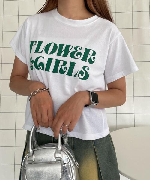 ★人気★【WOOALONG】★Flor ロゴ Tシャツ★ ○WOOALONG○ FLOR LOGO LONG SLEEVE T-SHIRT 2色 韓国発 大人気
