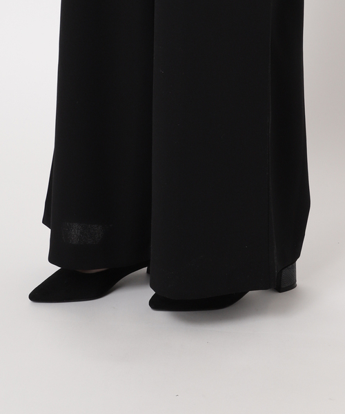 JOURNAL STANDARD relume(ジャーナルスタンダード レリューム)の「《WEB限定追加3》キャミサロペット(サロペット/オーバーオール・レディース・ブラック・FREE)」の4枚目の写真