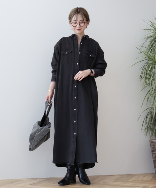 アメリカンデニムワンピース見本 デニムワンピース（ワンピース）｜AMERICAN HOLIC（アメリカン