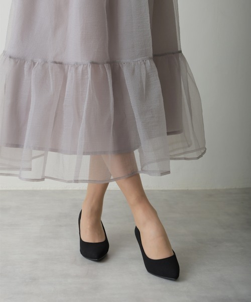 DEMETER(デメテル)の「5.5㎝ ポインテッドトゥ ピンヒール パンプス(パンプス・レディース・ブラック/ピンクゴールド/ガンメタ/ブラック系その他・21.5cm/22.0cm/22.5cm/23.5cm/24.5cm/23.0cm/24.0cm/25.0cm)」の16枚目の写真